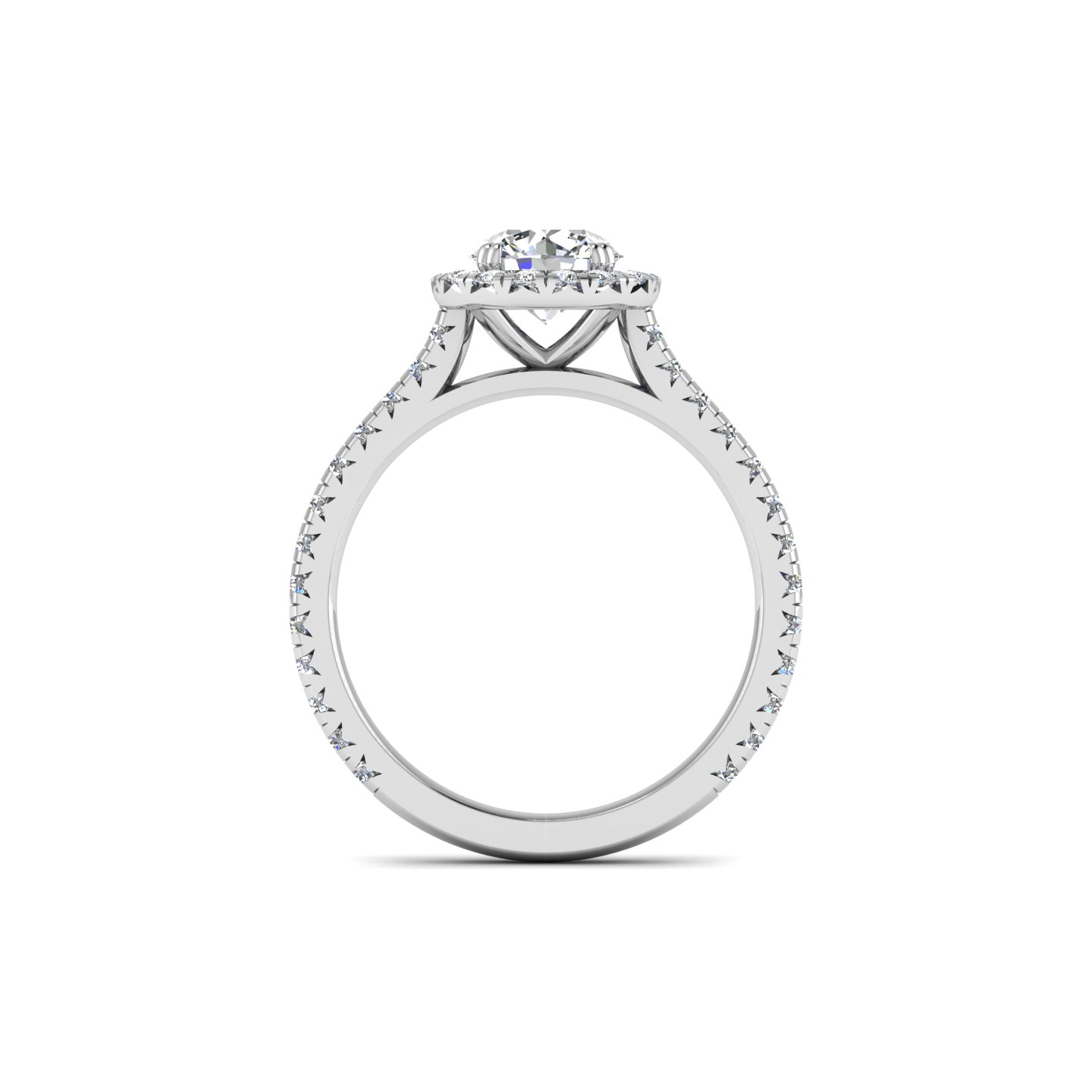 Alison Halo Engagement ring